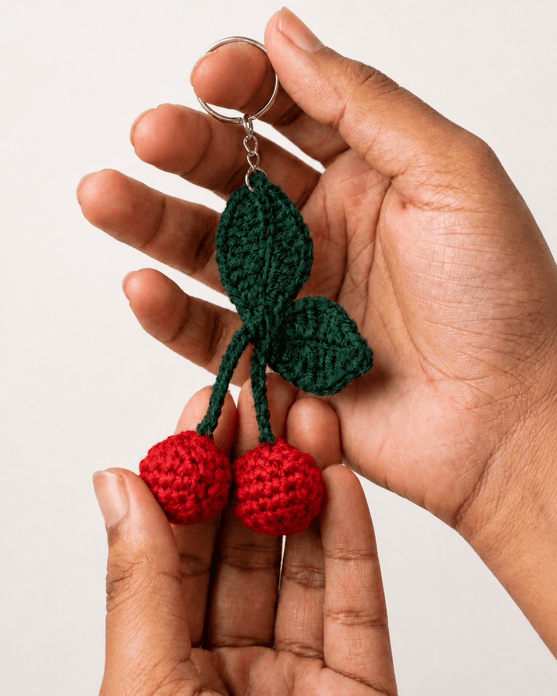 Cherry Pop - Red Cherry Keychain
